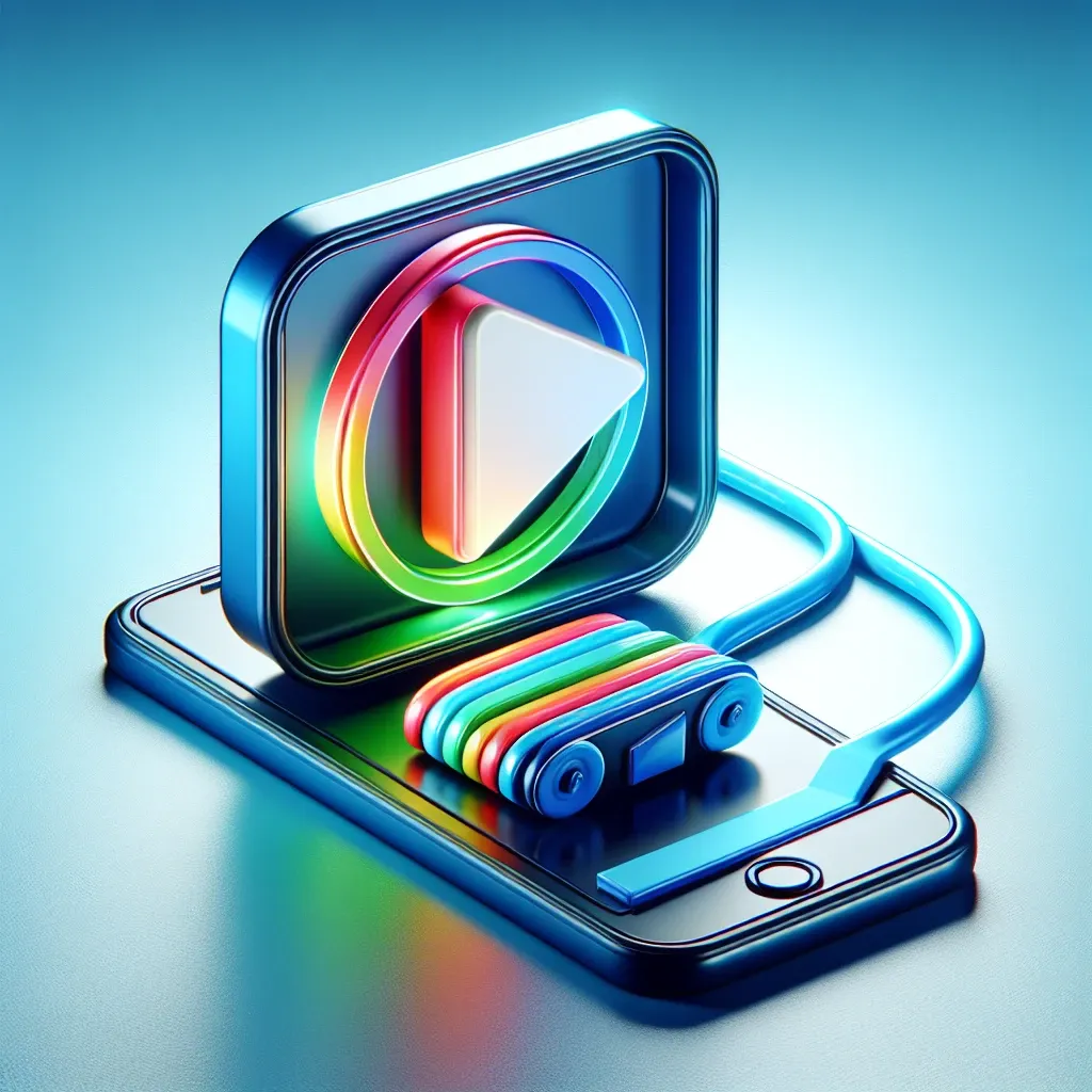 "Person using TikTok Video Downloader on a smartphone to save entertaining videos for offline viewing"