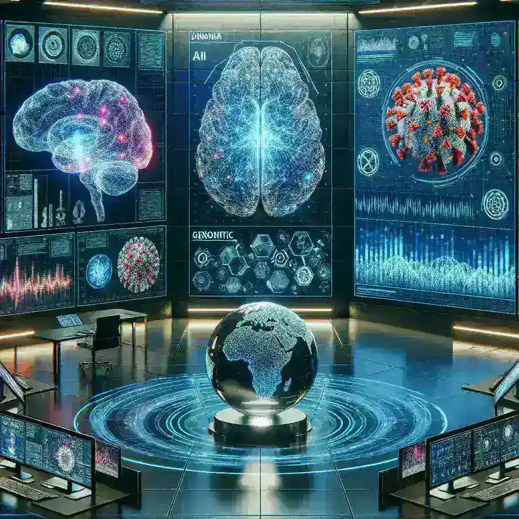 AI Predictive Models Simulating Pandemics Using Genomic Surveillance Data